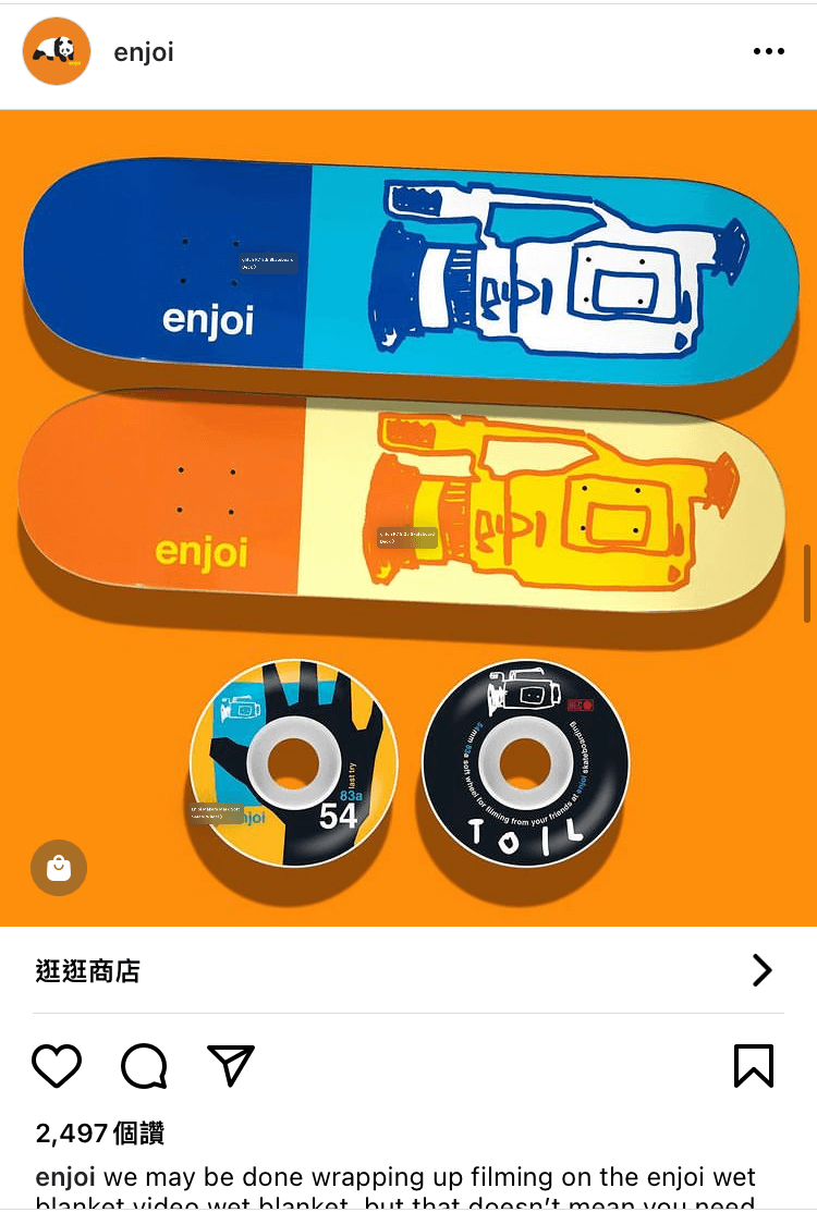 Enjoi skateboards